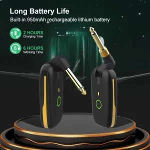 ARU-10 Wireless Guitar Transmitter Receiver for Electric Guitar Bass Amplifier