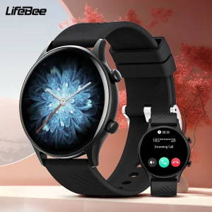 LIEFBEE Round smartwatch  heart rate, sleep monitoring, step counting