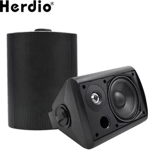 Herdio 5.25'' 300W Indoor Outdoor Waterproof Dual Speakers