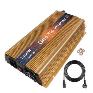 1400W Grid Tie Micro Solar Inverter 20-50VDC To 120/230VAC MPPT Pure Sine Wave Converter For 1400W 18V or 36V Solar Power System